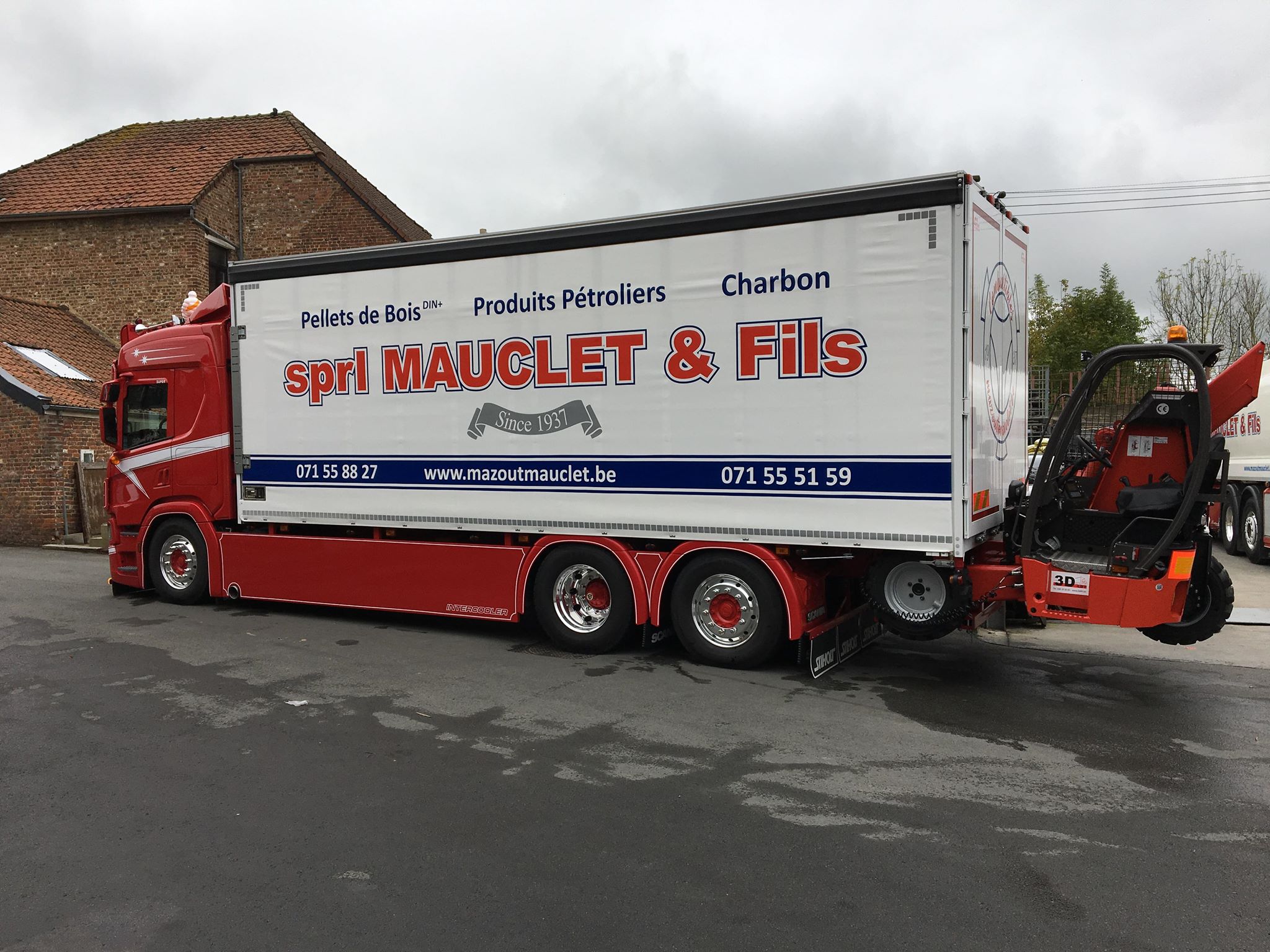 Mauclet, livraison, Mazout, Gasoil, Charbon, Anthracite, Pellets, Gaz ...